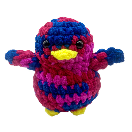 Handmade Penguin Plushie BOYSENBERRY