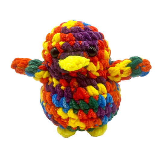 Handmade Penguin Plushie SKITTLES