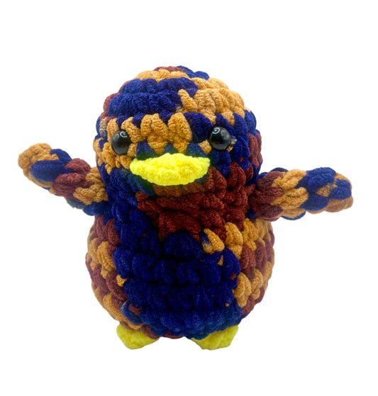 Handmade Penguin Plushie BLUEBERRY PIE