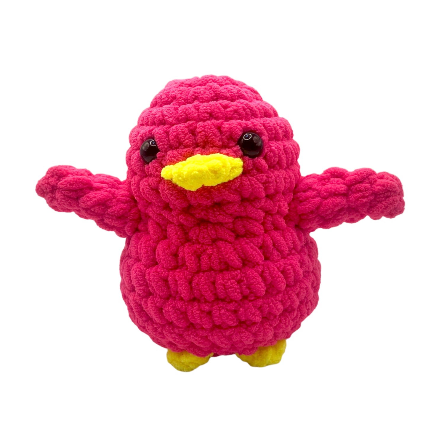 Handmade Penguin Plushie PINK