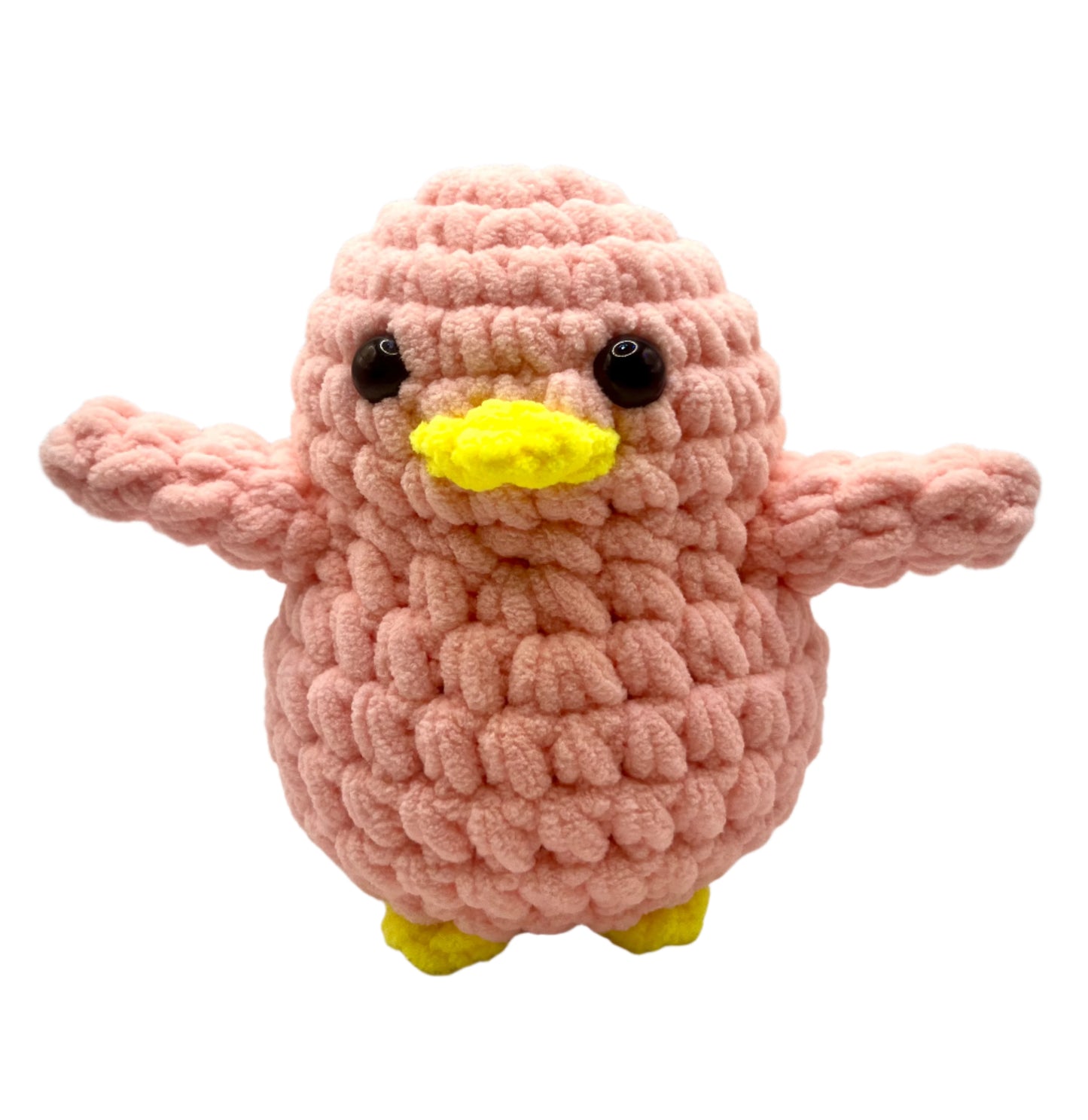 Handmade Penguin Plushie PINK