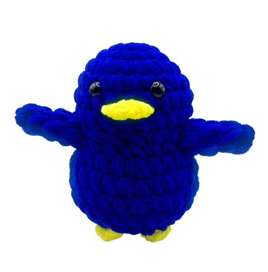 Handmade Penguin Plushie BLUE