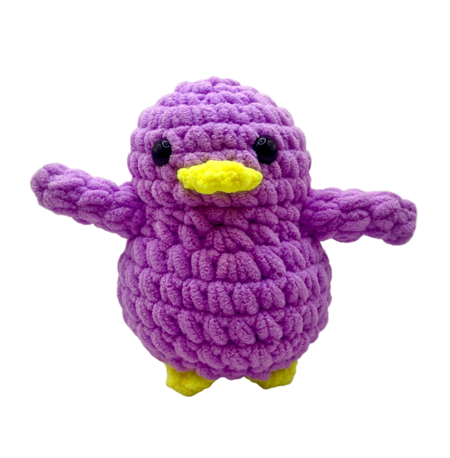 Handmade Penguin Plushie PURPLE