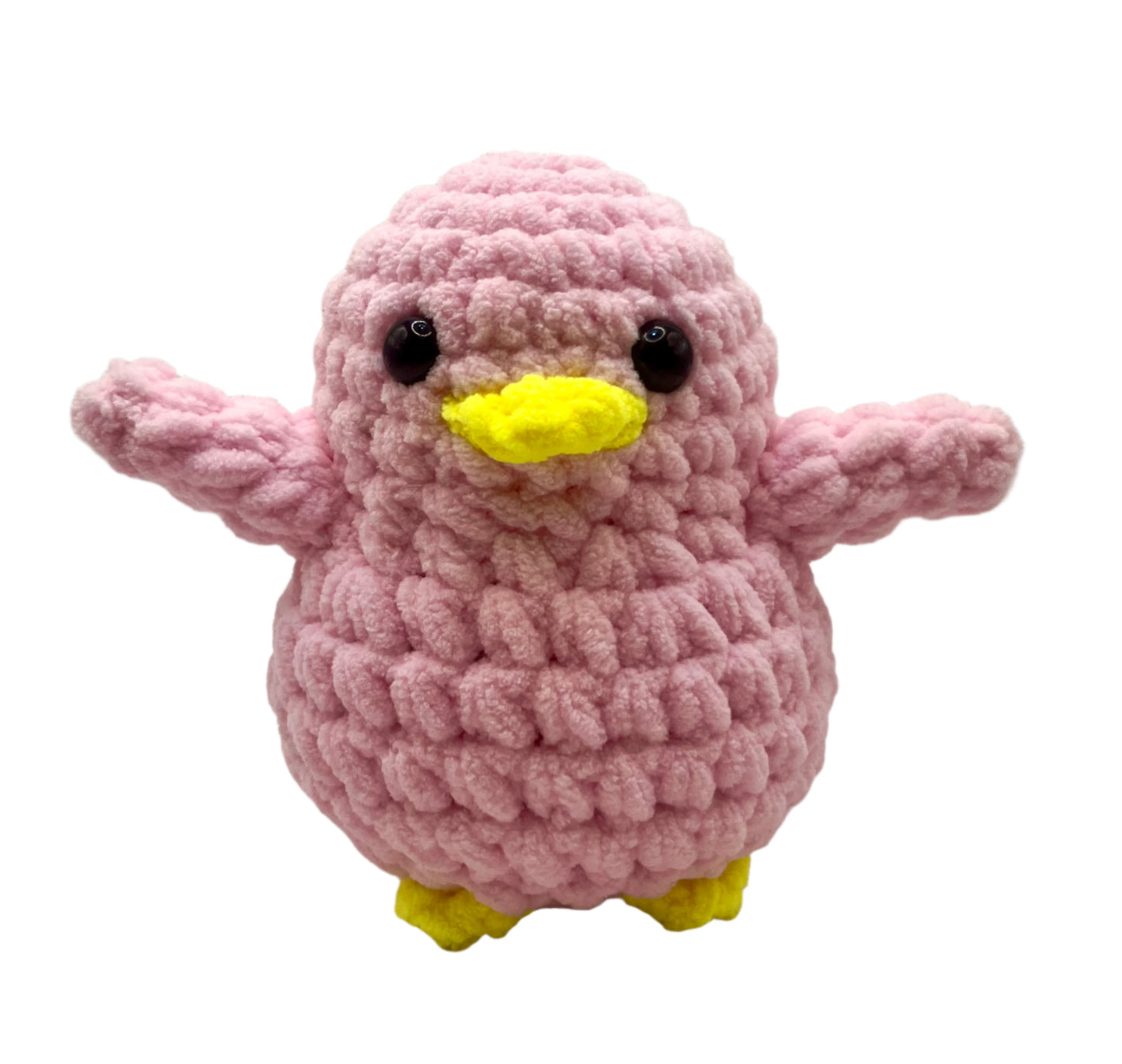 Handmade Penguin Plushie PINK