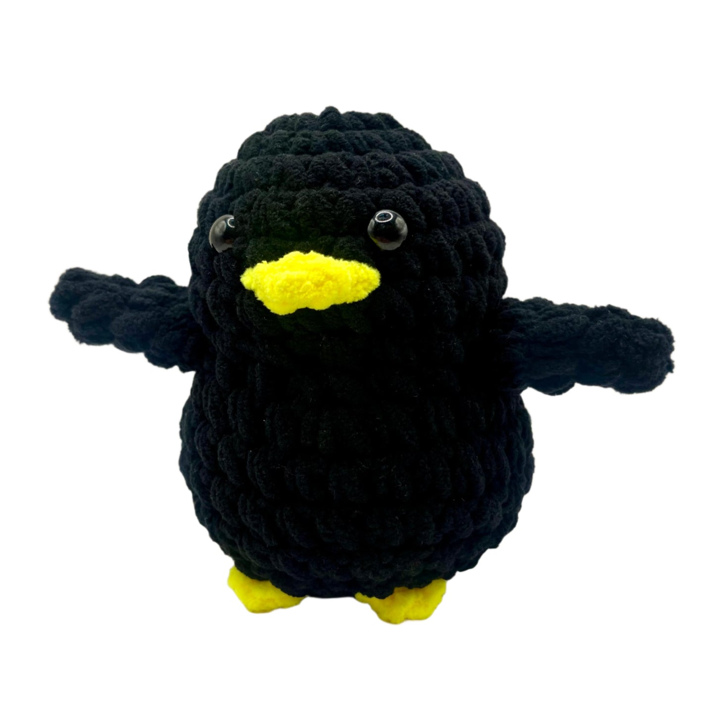 Handmade Penguin Plushie BLACK