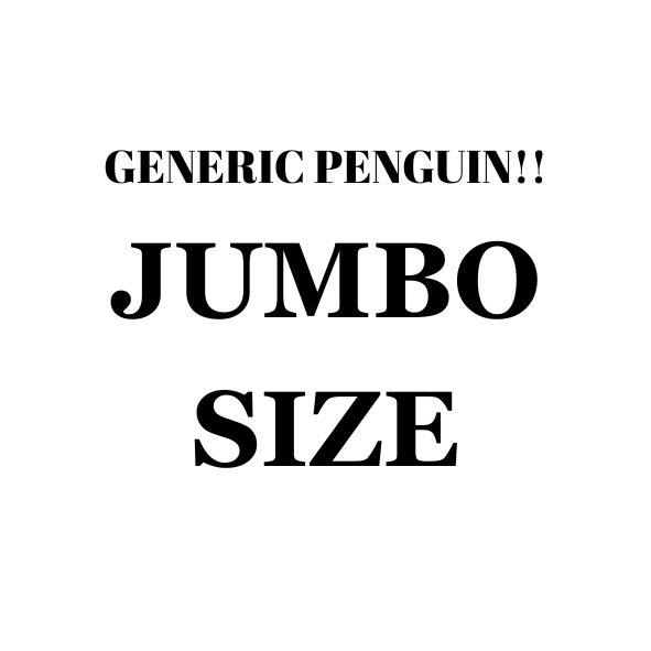 Purchasing the "Generic Baby Penguin" confirms we've agreed on your custom colours! 🧶🐧