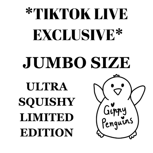 *LIMITED EDITION* ULTRA SQUISHY HANDMADE PENGY