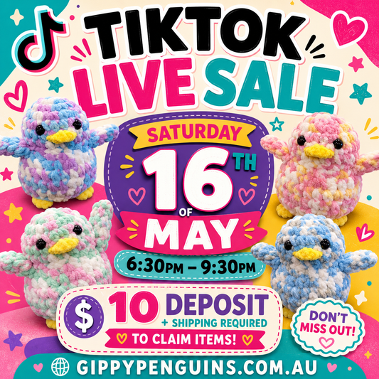 TIKTOK LIVE SALE DEPOSIT