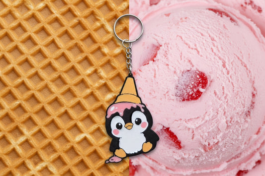 Lovable Pengy Keychains ICE CREAM 🍦