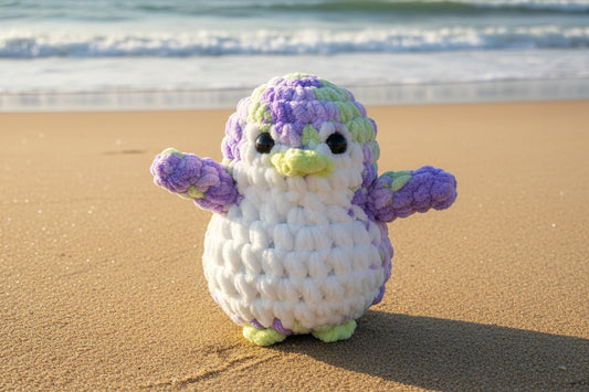 Tummy Penguins MINTY LAVENDER