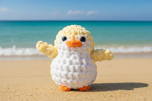 Tummy Penguins PAVLOVA + WHITE