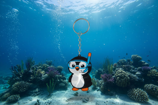 Lovable Pengy Keychains SNORKEL