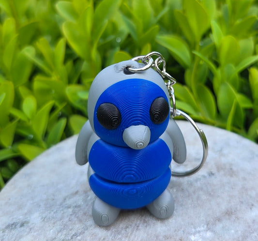 3D Fidget Penguin Keychains SPACE