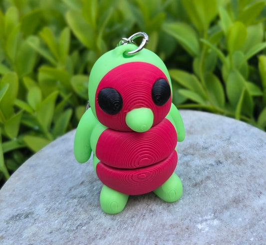 3D Fidget Penguin Keychains WATERMELON SUGAR